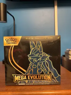 POKEMON MEGA EVOLUTIONS ELITE TRAINER BOX BRAND NEW FACTORY SEALED TCG ETB RARE! - Image 2
