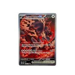 Pokemon TCG Bloodmoon Ursaluna ex 168/131 Prismatic Evolutions Illustration NM - Image 1