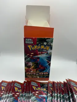 Lot of (30) Pokemon TCG Korean Violet ex Booster Packs SEALED With Box - Image 2