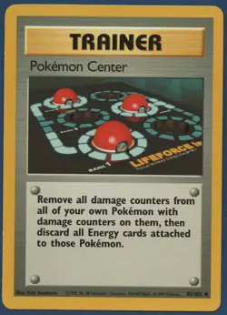 Pokemon Card - Pokemon Center - 85/102 Base Set Unlimited - Read Below - Image 1