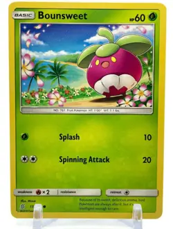 Pokemon Sun & Moon UNIFIED MINDS 17/236 Bounsweet 4X Mint/NM Common 4 Lot TCG X4 - Image 2
