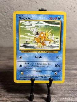 Pokemon TCG Magikarp Base Set 35/102 Regular 1999-2000 Wizards Base Set-LP!! - Image 1