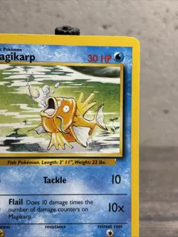 Pokemon TCG Magikarp Base Set 35/102 Regular 1999-2000 Wizards Base Set-LP!! - Image 3