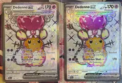 Dedenne ex Full Art Ultra Rare - 239/193 - Paldea Evolved Pokemon 2023 - Image 3
