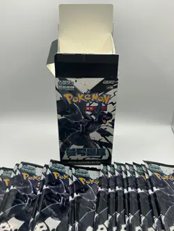 Lot of (20) Pokemon TCG Korean Black Bolt Booster Packs SEALED With Box - Image 2