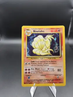 Pokemon TCG Ninetales Holo Rare Legendary Collection 17/110 (P11) - Image 1