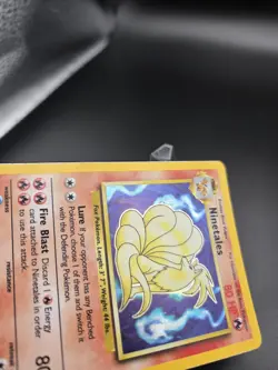 Pokemon TCG Ninetales Holo Rare Legendary Collection 17/110 (P11) - Image 3
