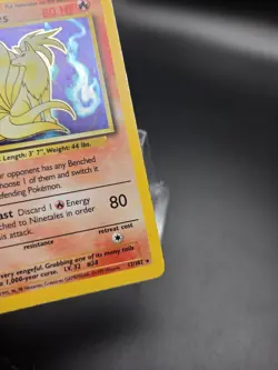 Pokemon TCG Ninetales Holo Rare Legendary Collection 17/110 (P11) - Image 5