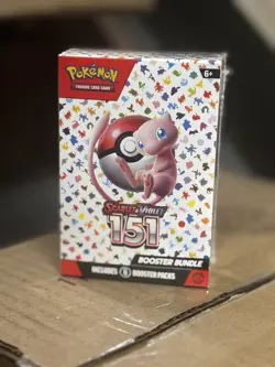 Pokemon TCG Scarlet and Violet 151 Booster Box, Factory Sealed English 6 Packs. - Image 1