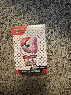 Pokemon TCG Scarlet and Violet 151 Booster Bundle Factory Sealed - Image 1