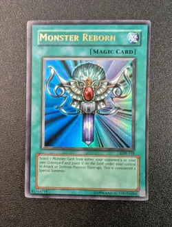 Monster Reborn LOB-118 Ultra Rare Unlimited Edition LP - Image 1