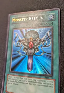 Monster Reborn LOB-118 Ultra Rare Unlimited Edition LP - Image 4