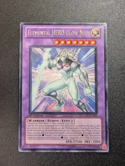 Elemental HERO Glow Neos LCGX-EN061 Rare 1st Edition VLP - Image 1