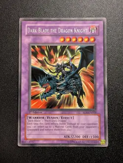 Dark Blade the Dragon Knight RDS-EN035 Rare 1st Edition LP - Image 1