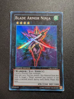 Blade Armor Ninja CBLZ-ENSE2 Super Rare Limited Edition LP - Image 1