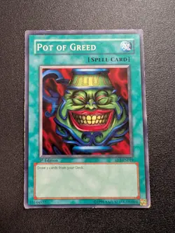 Pot of Greed SD3-EN019 Common 1st Edition LP - Image 1