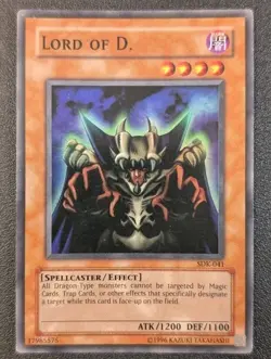 Lord of D SDK-041 Unlimited Edition Super Rare MP - Image 1