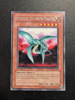 Different Dimension Dragon DPKB-EN014 Rare 1st Edition LP - Image 1