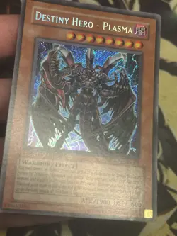 Yugioh: Destiny Hero - Plasma - CT04-EN003 - Secret Rare - Limited Edition - MP - Image 4