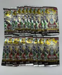 Lot of (18) Yu-Gi-Oh! 1st Edition Age Of Overload English Booster Packs SEALED - Image 1