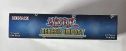 2020 YuGiOh Genesis Impact Brand New Factory Sealed 24 Pack Box - Image 5