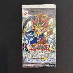 YU-GI-OH 1996 Metal Raiders Sealed Promotional Pack 2 cards - Image 1