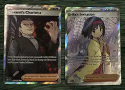 Pokemon TCG Scarlet & Violet 151 2 Card Holo Trainer Lot NM - Image 1