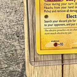 PICHU - 45/100 - STORMFRONT - Pokemon TCG Card | LP/MP | Baby Evolution Power ? - Image 5