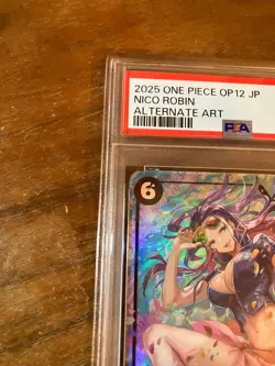 PSA 10 Nico Robin OP12-087 SR Legacy of the Master ONE PIECE Card Japanese - Image 3