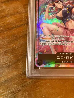 PSA 10 Nico Robin OP12-087 SR Legacy of the Master ONE PIECE Card Japanese - Image 5