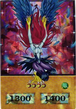 HARPIE LADY HOLO YuGiOh YU GI OH Custom Anime Collectible Card - Image 1