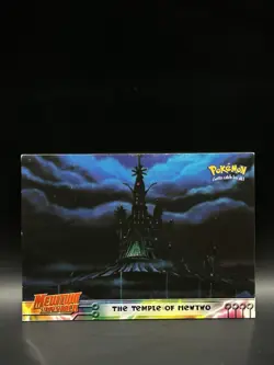The Temple of Mewtwo #18 - Topps: Pokemon Mewtwo Strikes Back Card - DMG - Image 1