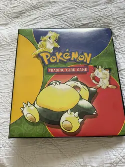 Pokemon Card Binder Collection TCG 16 full pages LP-NM a lot Holos reverse holos - Image 1