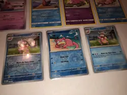 Lot Of 11 Slowpoke Slowbro Slowking Pokemon Cards - Image 2