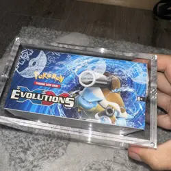 Pokemon TCG XY Evolutions Booster Box Sealed 36-Card Pack Acrylic Case Included. - Image 2