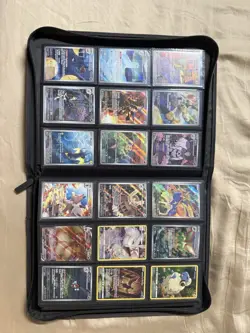 Pokemon Card Collection Binder Tons Of Cards IR shiny Ex Vstar Trainers V Vmax - Image 2