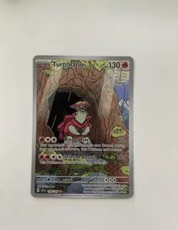 Pokemon TCG Turtonator 146/142 Illustration Rare Stellar Crown Card NM - Image 1