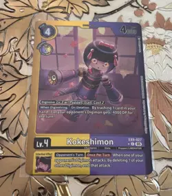 Digimon Card Game Kokeshimon Limited Foil EX9-027 Versus Monster - Image 1