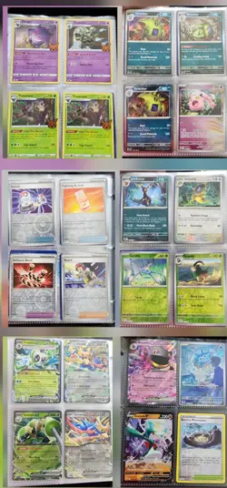 Huge 500+Pokemon Card Lot Plus 3 new binders 2 are pokemon. Holos, full arts etc - Image 4
