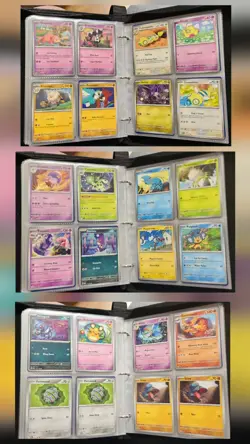 Huge 500+Pokemon Card Lot Plus 3 new binders 2 are pokemon. Holos, full arts etc - Image 5