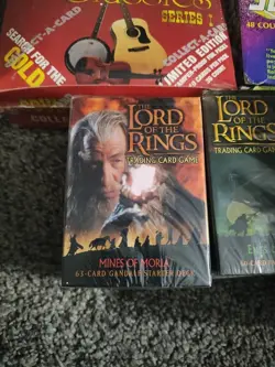 Lord Of The Rings Mines Of Moria 63 Card Gandalf Starter Deck Factory Sealed. - Image 1