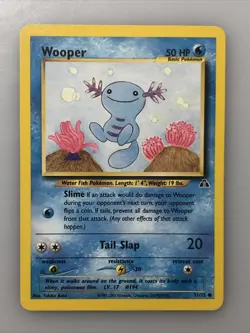 WOOPER - 1st Edition Neo Discovery - 71/75 - Common - Pokemon Card - NM - Image 1