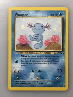 WOOPER - 1st Edition Neo Discovery - 71/75 - Common - Pokemon Card - NM - Image 2