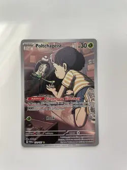 Poltchageist Twilight Masquerade Pokemon TCG Illustration Card 171/167 NM - Image 1