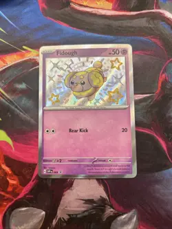 Fidough 69: Scarlet & Violet Promo Card Holo Paldean Fates Pokemon TCG - Image 1