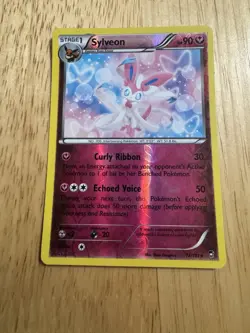 Sylveon 72/111 XY Furious Fists Holo 2014 Pokemon Card - Image 1