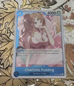 One Piece Card Charlotte Pudding Foil R Premium Booster Best Vol. 2 OP06-047 AUC - Image 1