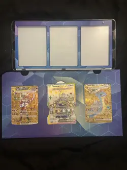 Terapagos EX Ultra-Premium Collection 3 PROMO CARDS Still Sealed Lapras Cinderac - Image 1