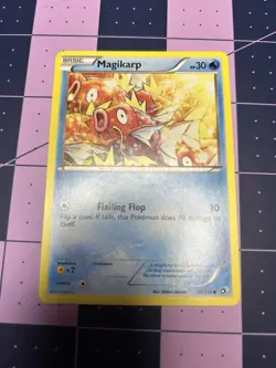 Pokemon TCG Magikarp Card B&W Legendary Treasures, Regular Common, 30/113 NM - Image 1