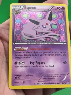 Espeon BW92 Black & White Promo Holo Pokemon Card TCG LP - Image 3